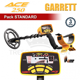 Garrett Ace 250 : un détecteur de métaux adapté aux débutants. Il est facile à utiliser. Alors n'hésitez plus et lancez-vous !