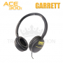 Branchez le casque Clearsound Garrett au Garrett 300i afin de ne pas déranger les personnes autour de vous.