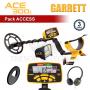 Le Garrett Ace 300i dispose de 2 bagues de serrage pour augmenter la stabilité de la canne.